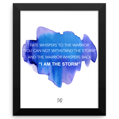 I am the storm.  Quotes, Inspirational quotes, Viking quotes